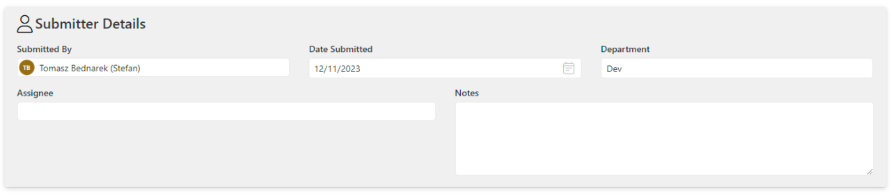 New "Cosy" Form Interface - Sintel Apps