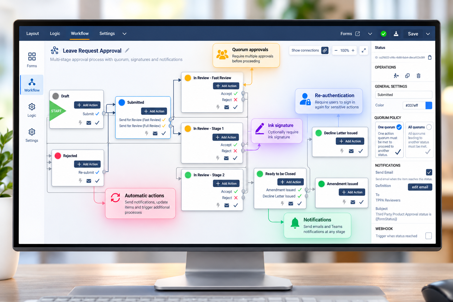 SharePoint Workflow Builder for Microsoft 365 - Sintel Apps Sintel Apps SharePoint Workflow Builder with approval workflows