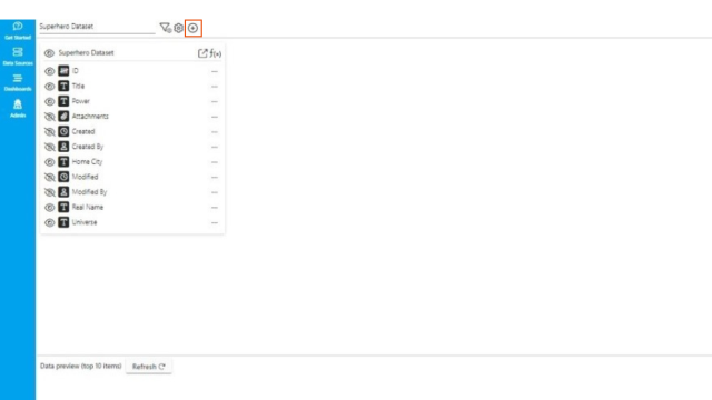 Connect a second data source